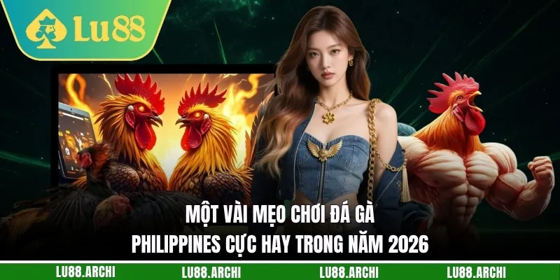 Một vài mẹo chơi đá gà Philippines cực hay trong năm 2026